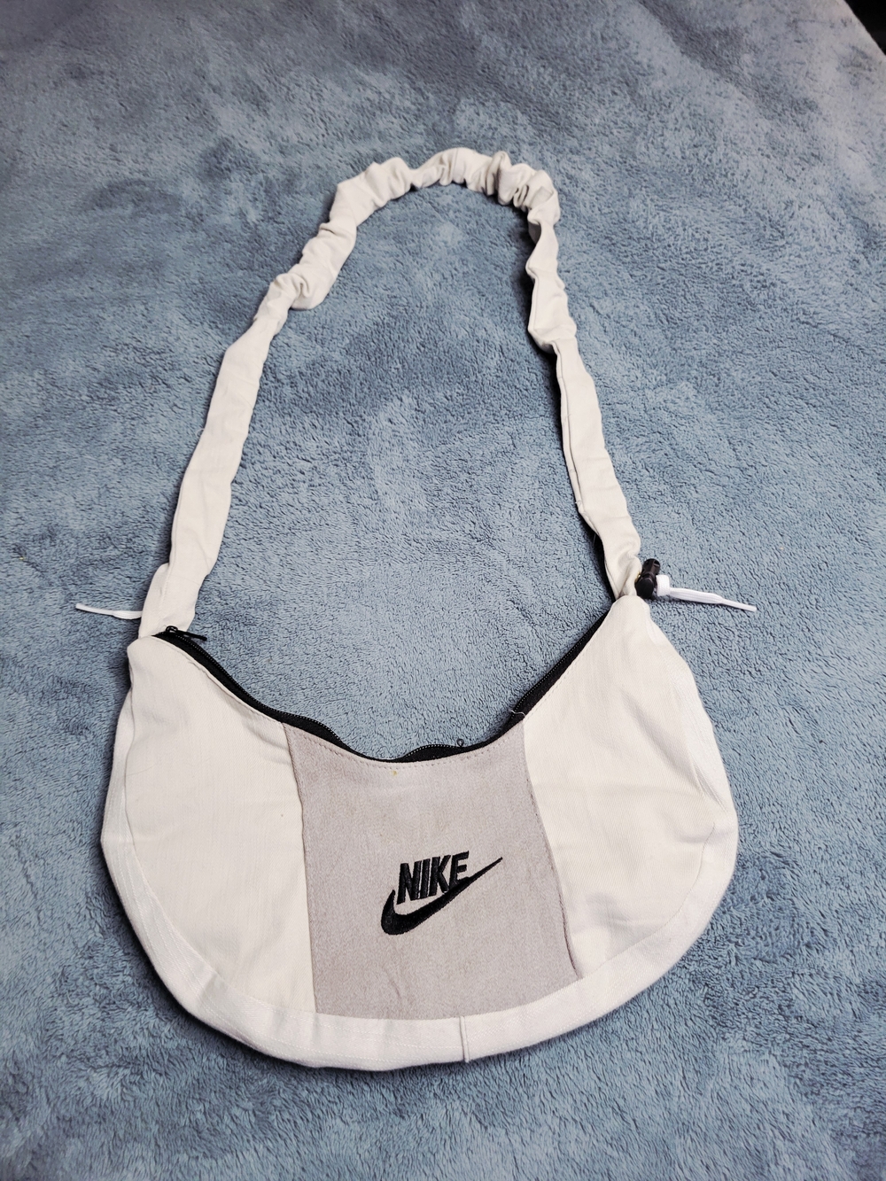 Custom Made artisian Nike Purse.